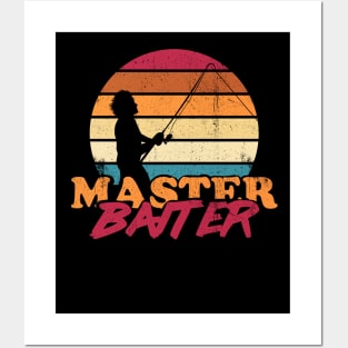 Master Baiter Retro Style Posters and Art